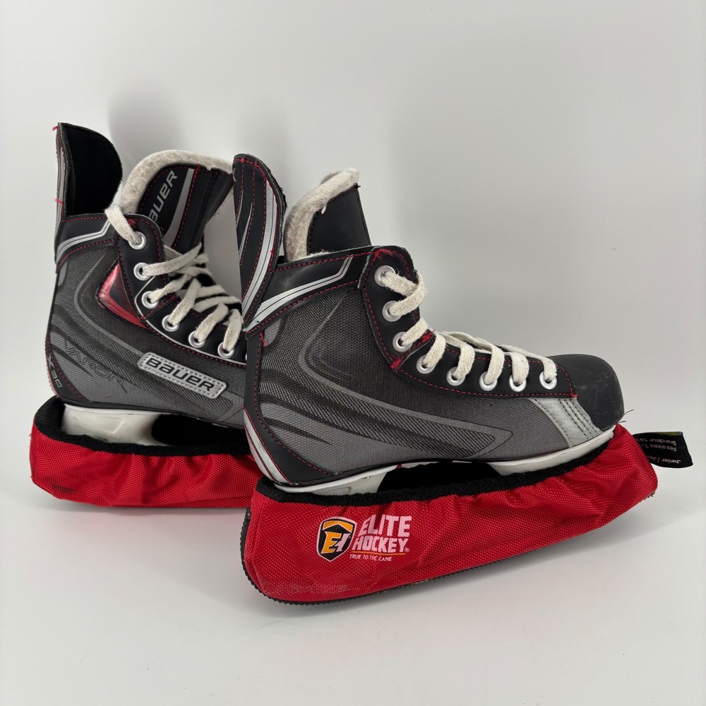 Bauer Junior Ice Hockey Skates Size 4 Black Vapor X:30 Tuuk Lightspeed Pro